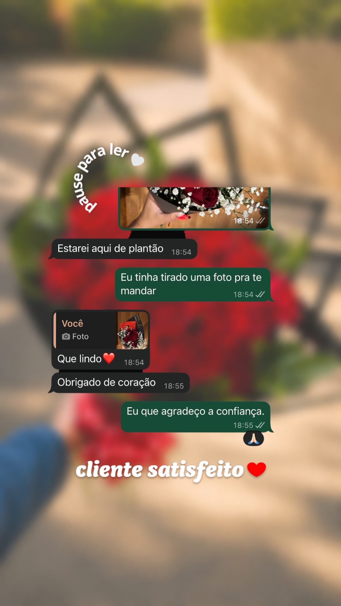Cliente satisfeito